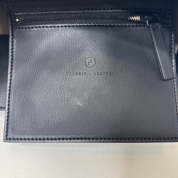 Von Holzhausen Shopper Crossbody Tote Technik Leather Black Small - Picture 3 of 14